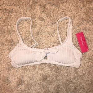 TARGET WHITE BIKINI TOP